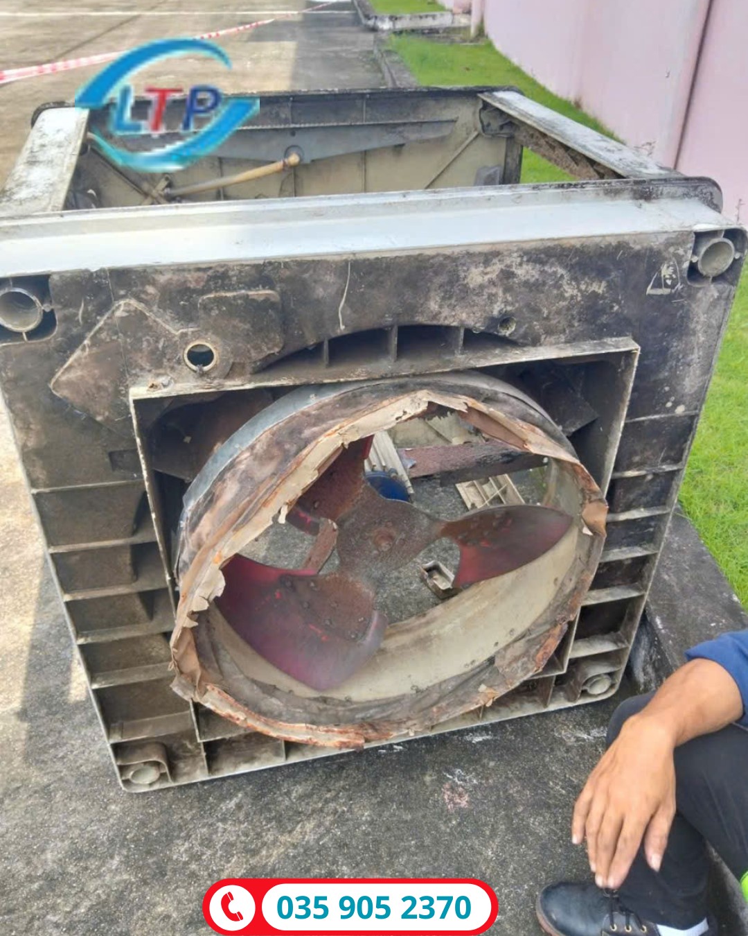 Thi Công Quạt Làm Mát Air Cooler