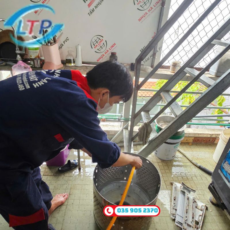 Vệ sinh máy giặt tại nhà Biên Hòa Đồng Nai