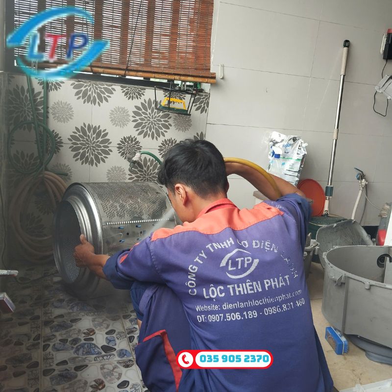 Vệ sinh máy giặt tại nhà Biên Hòa Đồng Nai