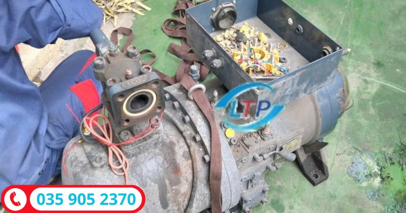 Đại tu máy nén khí Fusheng-Lộc Thiên Phát