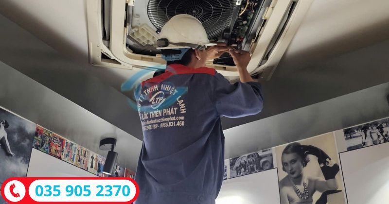 Sửa máy lạnh âm trần tại Đồng Nai-Lộc Thiên Phát