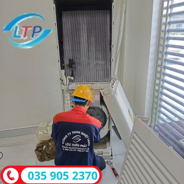 Sửa máy lạnh tủ đứng-Lộc Thiên Phát
