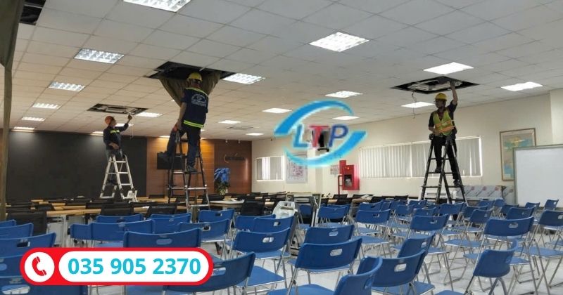 Vệ sinh máy lạnh âm trần Đồng Nai-Lộc Thiên Phát