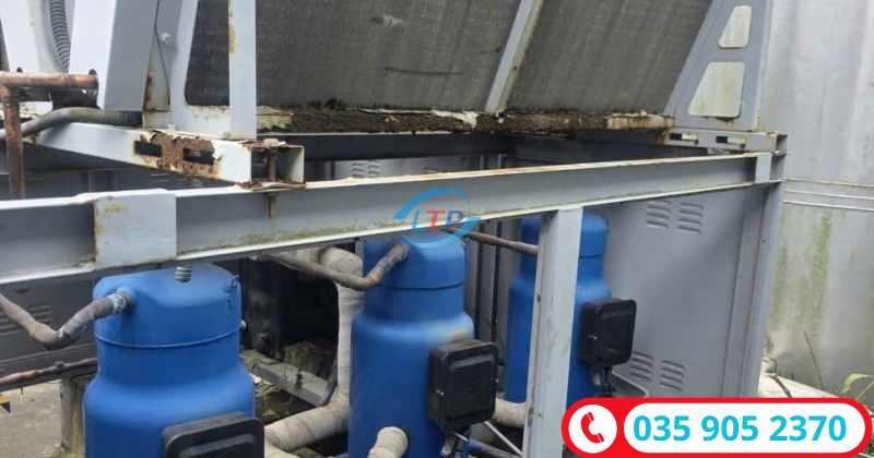 Đơn vị chuyên thu mua chiller hư cũ tại Long An - Lộc Thiên Phát