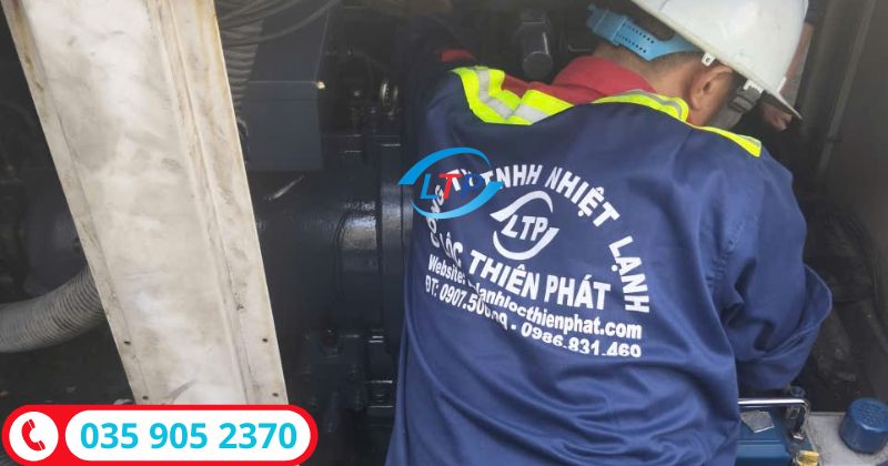 Lộc Thiên Phát-Đơn vị cung cấp, lắp đặt máy nén lạnh Hanbell tại Đồng Nai.