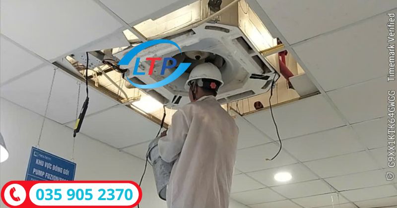 sửa chữa máy lạnh công nghiệp tại Kcn Nhơn Trạch