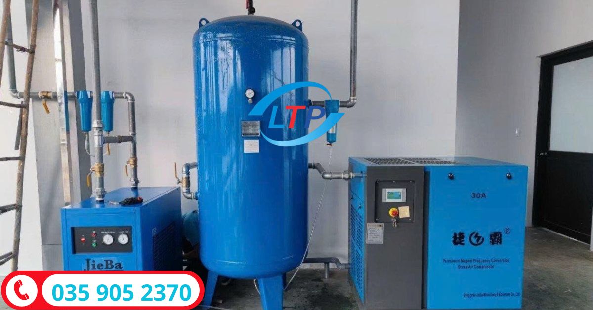 Sửa chữa đại tu máy nén khí -Lộc Thiên Phát