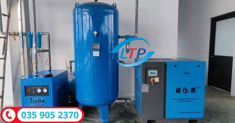 Sửa máy nén khí tại kcn Hố Nai Đồng Nia-Lộc Thiên Phát