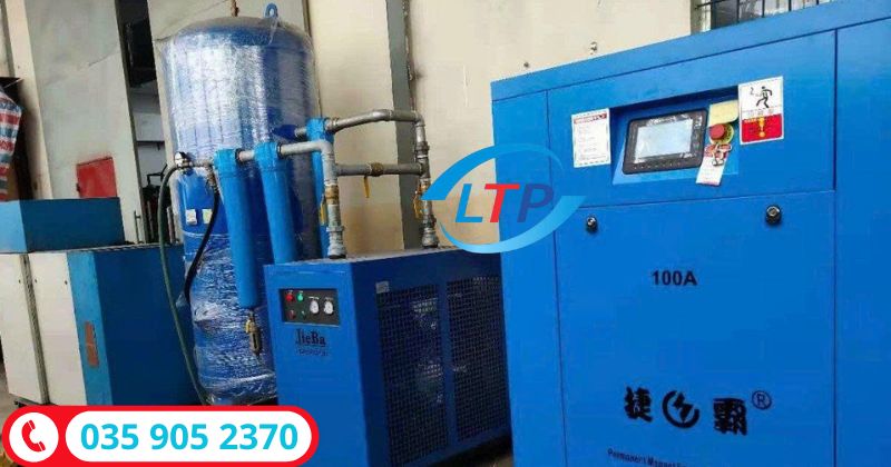 Sửa máy nén khí tại KCN Long Thành -Lộc Thiên Phát