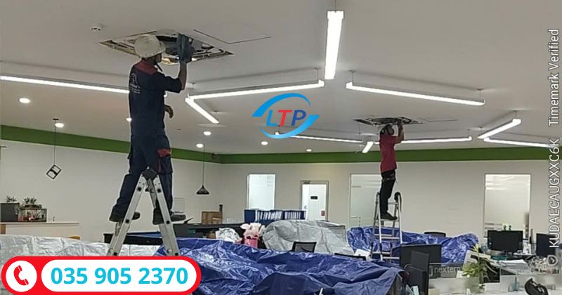vệ sinh máy lạnh công nghiệp biên hòa - lộc thiên phát
