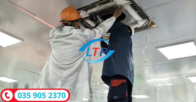 Vệ sinh máy lạnh công nghiệp-Lộc Thiên Phát