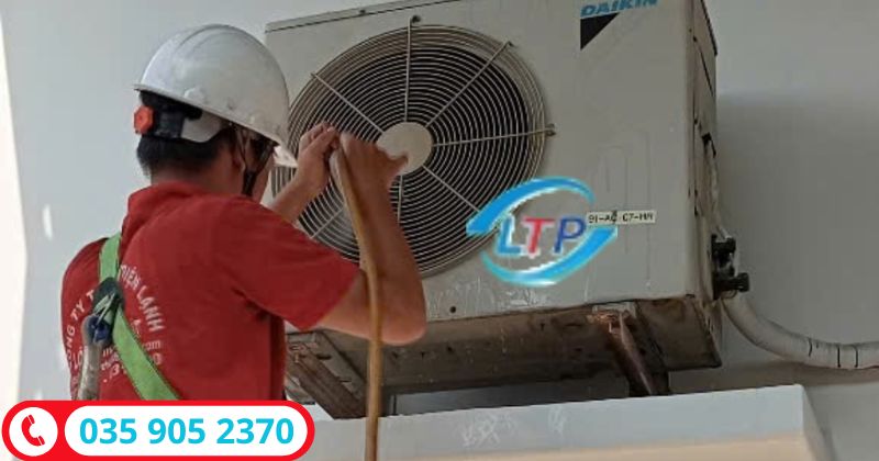 bảo trì máy lạnh tại kcn rạch bắp