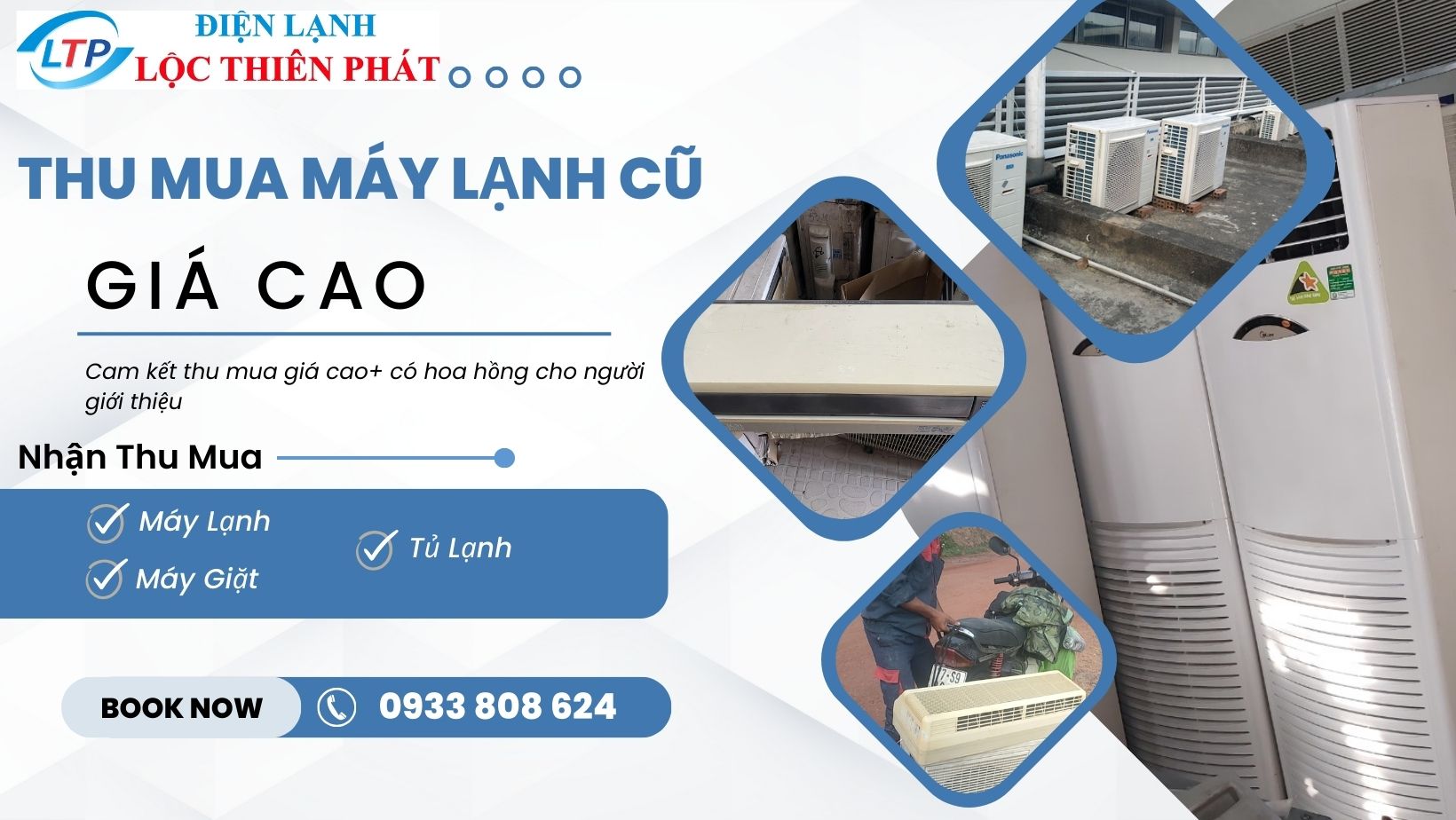 Thu mua máy lạnh cũ giá cao tại Trảng Dài-Biên Hòa.