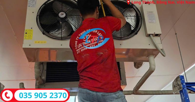 bảo trì kho lạnh-lộc thiên phát