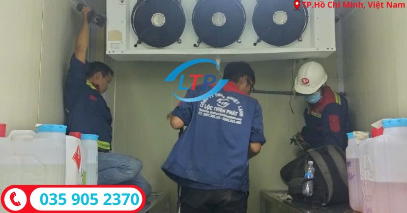 lắp kho lạnh tại quận 1 - lộc  thiên phát
