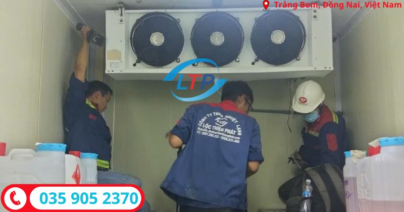 lắp kho lạnh Trảng Bom-Lộc Thiên Phát