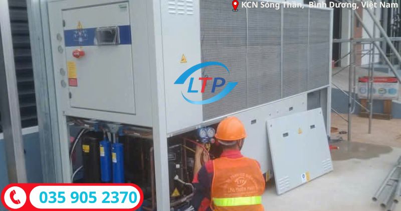 lắp đặt-sửa chữa chiller tại Bình Dương-Lộc Thiên Phát