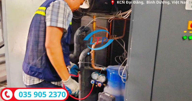 đơn vị sửa chiller tốt nhất tại Bình Dương-Lộc Thiên Phát