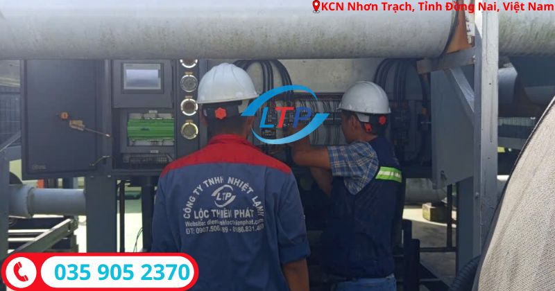 sửa chiller khẩn cấp tại Đồng Nia-Lộc Thiên Phát