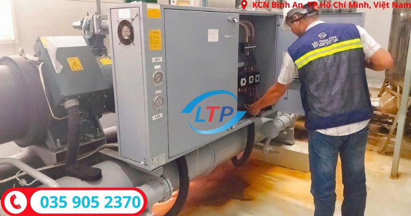 kiểm tra sửa chữa chiller-lộc thiên phát