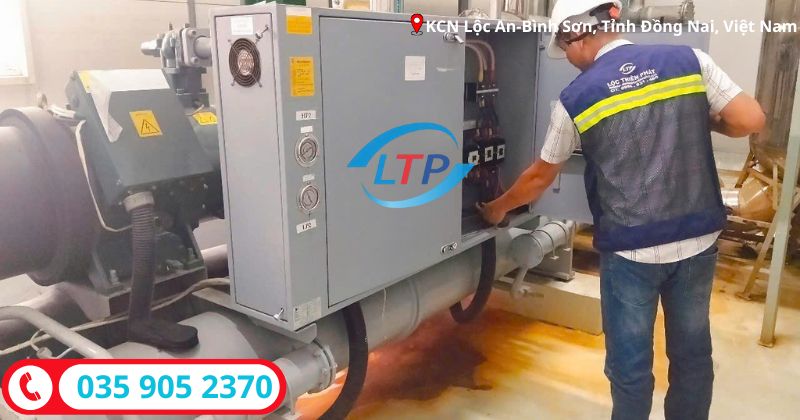 Lộc Thiên Phát-Sửa chữa chiller tại KCN Lộc An Bình Sơn Đồng Nai