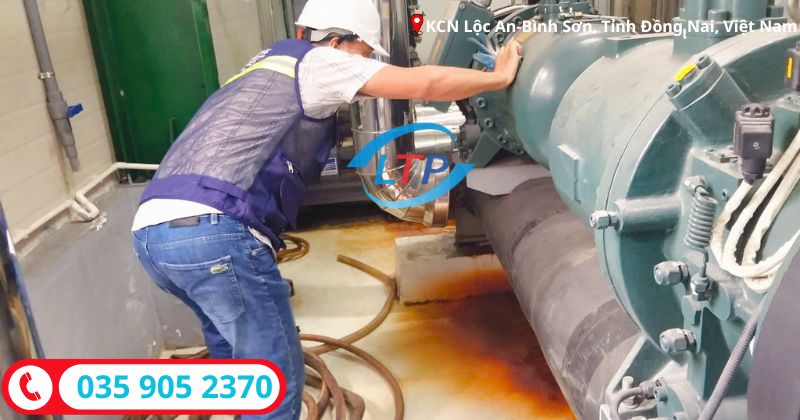 Dịch Vụ Bảo Trì - Sửa Chữa Chiller Tại KCN Lộc An - Bình Sơn - Đồng Nai