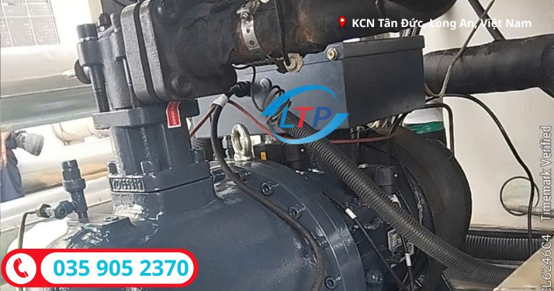 sủa chữa bảo trì chiller tại KCN Tân Đức Long An