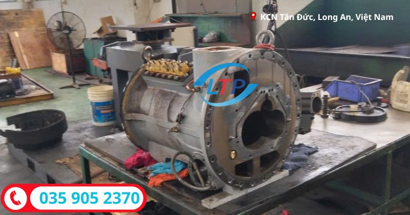 đại tu máy nén lạnh chiller tại Long An-Lộc Thiên Phát