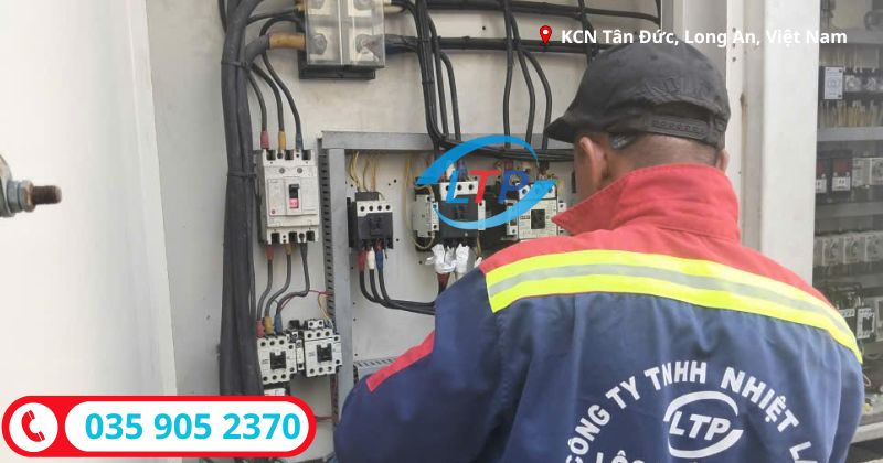 Sửa chiller 24/7 tại kcn Tan Đức Long An-Lộc Thiên Phát