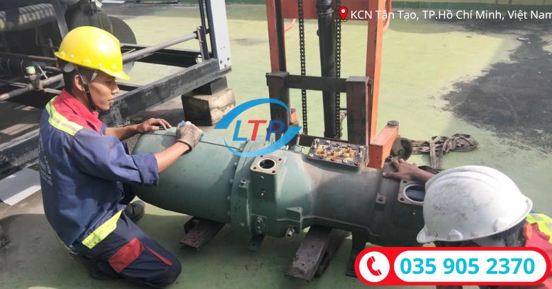 sửa máy nén hanbell-Lộc Thiên Phát