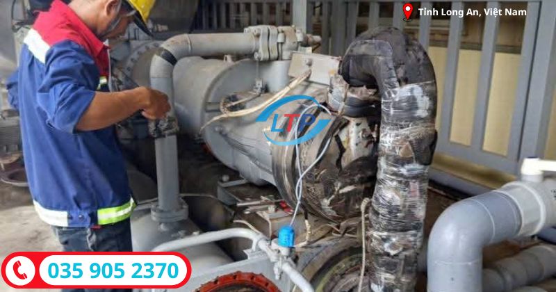 sửa chiller khẩn cấp tại Long An-Lộc Thiên Phát