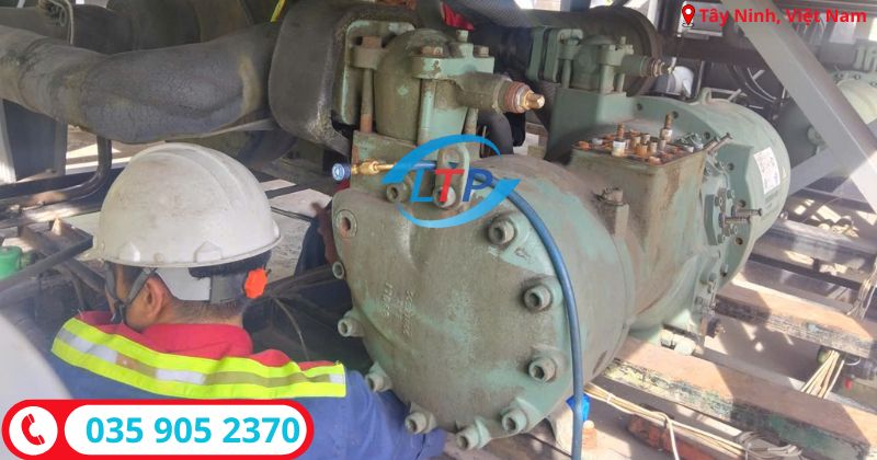 sửa chiller trục vít tại Tây Ninh-Lộc Thiên Phát