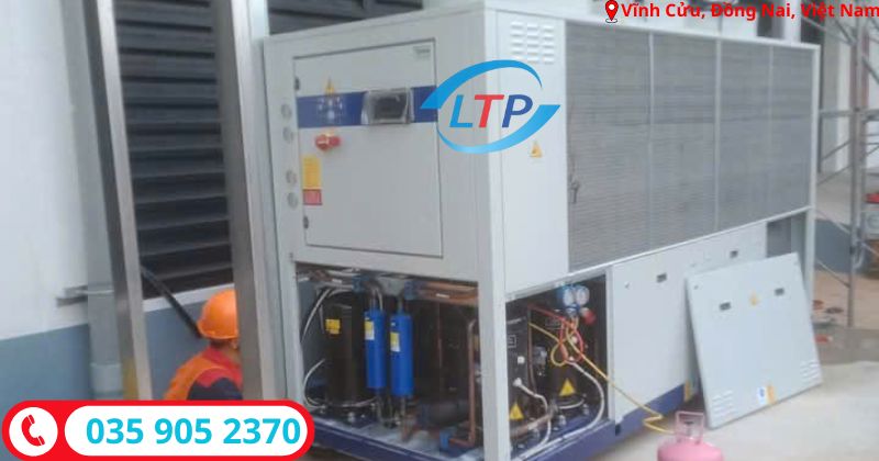 bơm gas chiller-lộc thiên phát