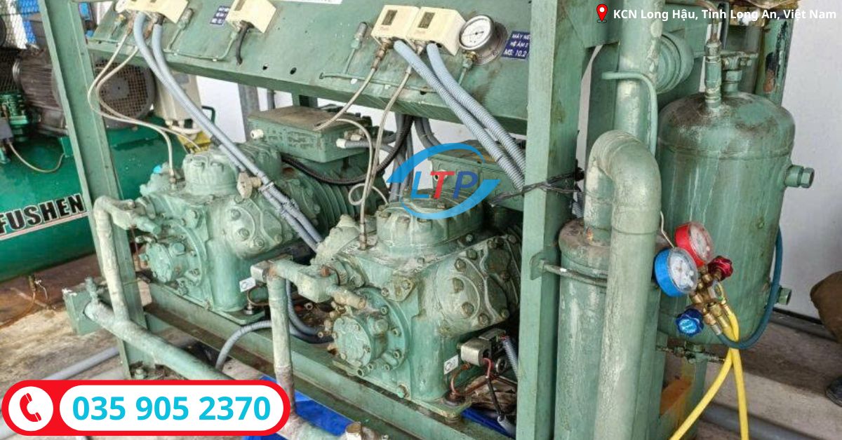 Dịch Vụ Vệ Sinh – Bảo Dưỡng Máy Nén Khí Tại KCN Long Hậu | Giải Pháp Ổn Định Sản Xuất Cho Nhà Máy