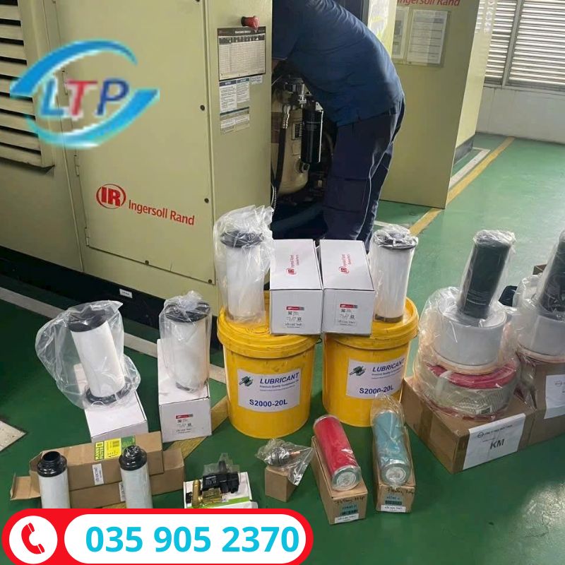 Sửa máy nén khí tận nơi dĩ an Bình Dương.