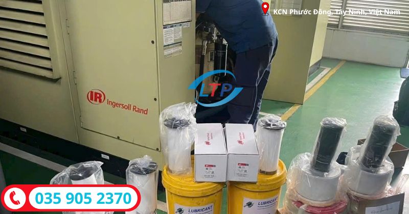 sửa máy nén khí tại kcn Phước Đông Tây Ninh
