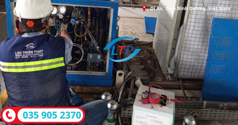 sửa chữa bảo trì máy sấy khí-Lộc Thiên Phát