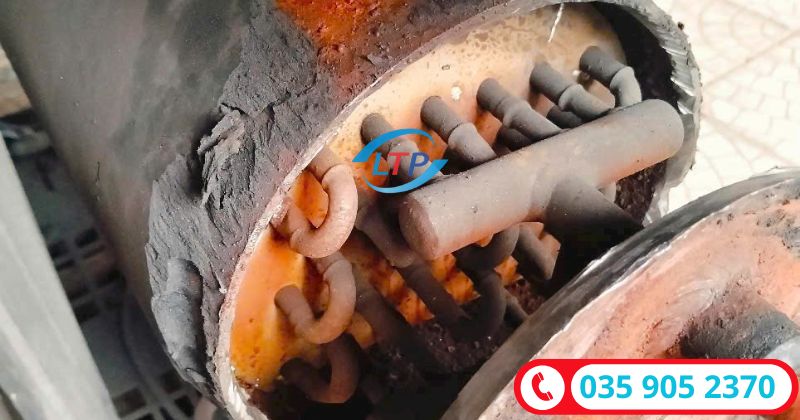 sửa máy sấy khí bị xì gas-Lộc Thiên Phát