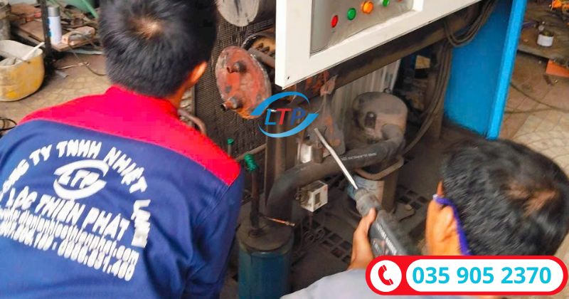 sửa máy sấy khí tại kcn giang điền-Lộc Thiên Phát