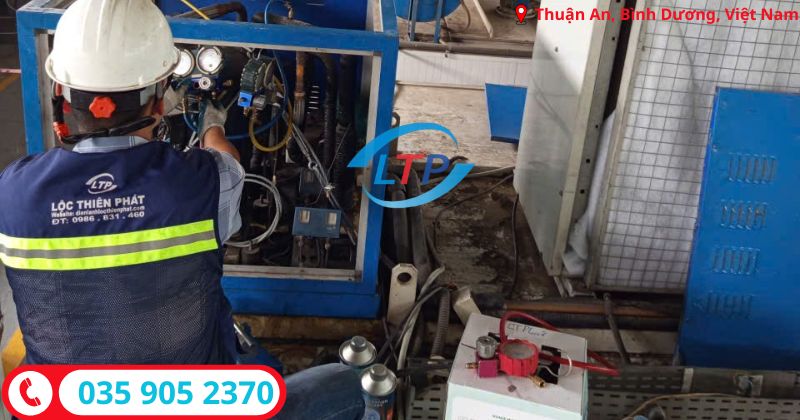 sửa chữa bảo trí máy sấy khí uy tín tại Thuận An Bình Dương-Lộc Thiên Phát