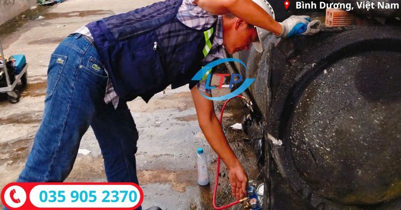 vệ sinh chiller bình dương-Lộc Thiên Phát